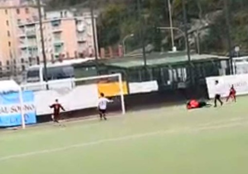 VIDEO - Atletico Genova-Pro Pontedecimo 1-3, il contestatissimo gol del raddoppio ospite