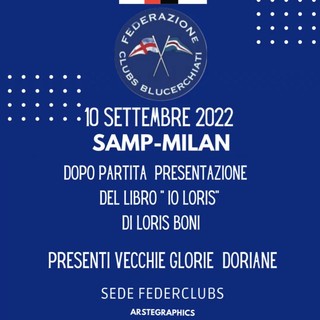 Sabato in Federclubs il firmacopie di Loris Boni