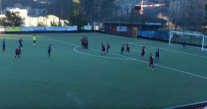 VIDEO - Caderissi-Sori 2-0, il gol di Ballabene