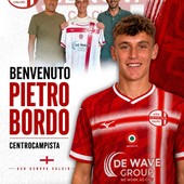 GENOVA CALCIO Benvenuto a Pietro Bordo GENOVA CALCIO Benvenuto a Pietro Bordo