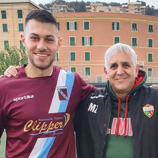 Matteo con un grande amico, Mimmo Zappia