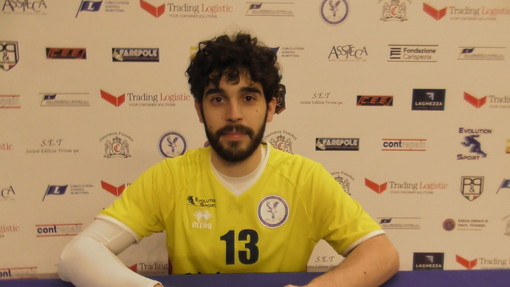 Pallavolo - Temporaneo "stop" col volley del libero della Trading Logistic Sp Pallavolo - Temporaneo "stop" col volley del libero della Trading Logistic Sp