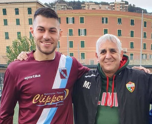 Matteo con un grande amico, Mimmo Zappia
