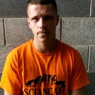 Nicolò Bacigalupo dell'Atletico Casarza