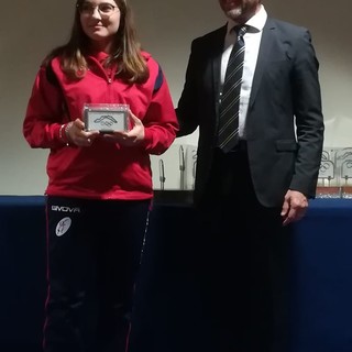 SCHERMA Premiati Filippo Armaleo, Margherita Baratta e Mara Navarria