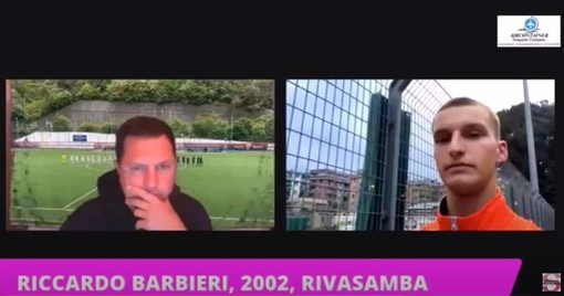 VIDEO/RAPALLO-RIVASAMBA Riccardo Barbieri: &quot;Nessuno di noi si aspettava di trovarsi così in alto&quot;