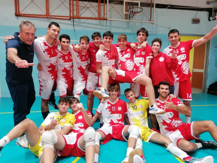 VOLLEY En plein di vittorie per la formazione maschile Bianco Rossa di Carcare, neo promossa in serie C