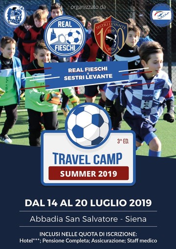 Real Fieschi e Sestri Levante insieme per la 3^ edizione del Travel Camp Summer