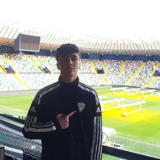 GIOVANILI - STAGE ALL'UDINESE PER IL LAVAGNESE U15 STEFANO CIPRO