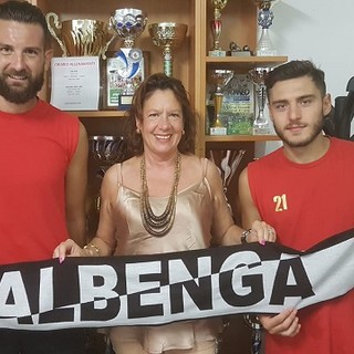 ALBENGA  Ufficiali i tesseramenti di Nicholas Costantini e Simone Zola