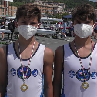 CANOTTAGGIO Rowing Club Genovese e Canottieri Sanremo: pioggia di successi alla seconda regata di Pra’