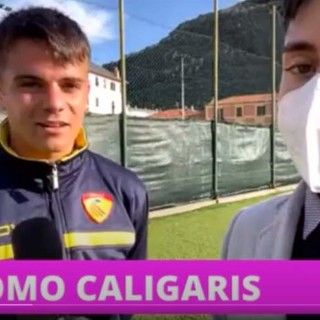 VIDEO/GIACOMO CALIGARIS dopo Finale-Albenga: &quot;Nel secondo tempo siamo entrati con la testa giusta&quot;