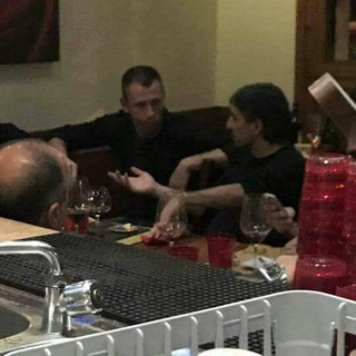 FOTONOTIZIA: Cassano e Juric a cena insieme. Carolina Marcialis su FB: &quot;Ci siamo incontrati per caso, nulla di strano, da qui a parlare di trattative ce ne passa..&quot;