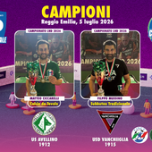 Calcio Tavolo: Avellino e Vanchiglia conquistano i titoli nazionali a Reggio Emilia