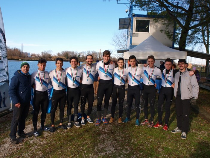 Rowing Club Genovese 4 volte sul podio a San Giorgio di Nogaro