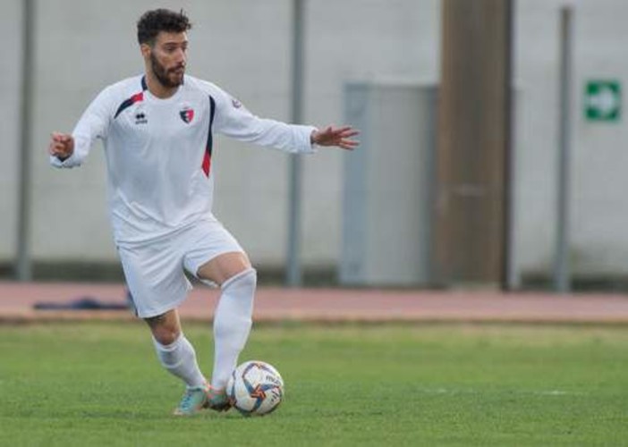 Mirko nel 2015 con la maglia del Vado