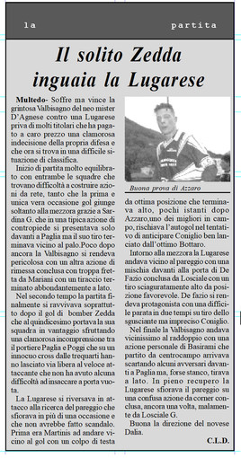 AMARCORD#129: riviviamo il calcio dei dilettanti...