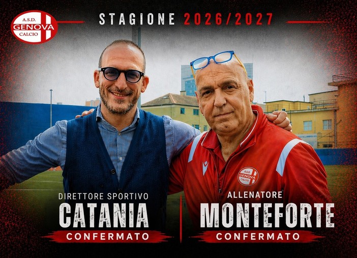 GENOVA CALCIO Già confermati mister e ds