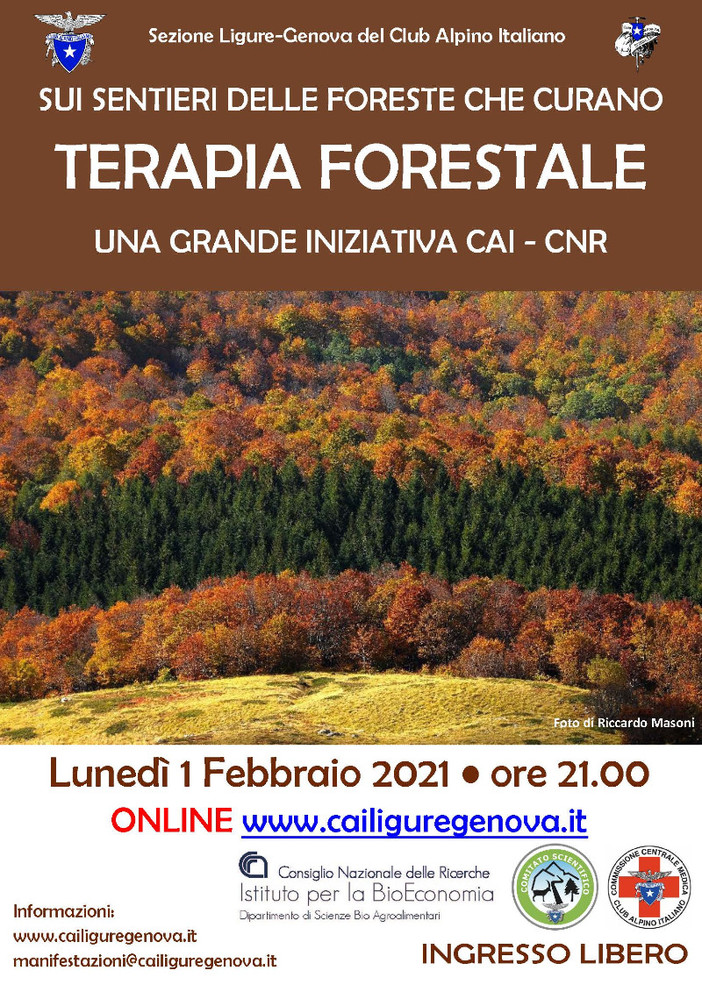 Terapia Forestale: una grande iniziativa CAI-CNR