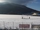 Il campo di Casella innevato