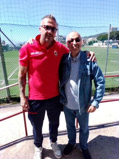 Carparelli con il nostro Angelo Sorbello