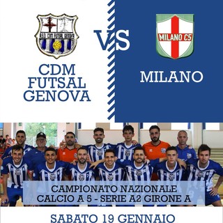 L'APPUNTAMENTO - CDM Futsal Genova sfida Milano