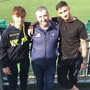 Fabrizio con i figli Davide e Cristiano