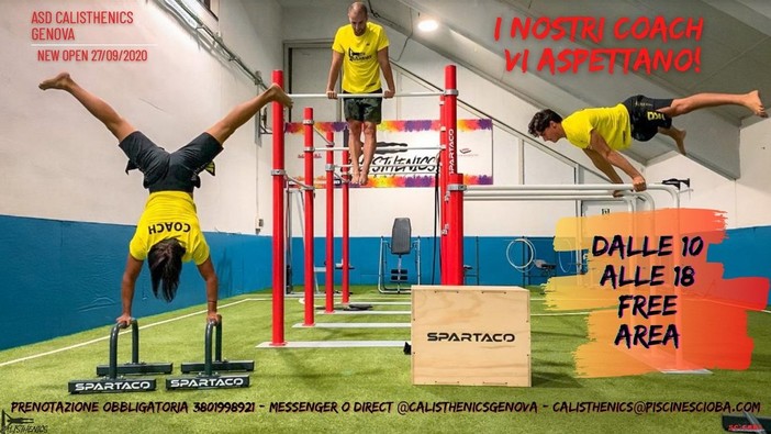 Novità alla Sciorba. Arriva il Calisthenics