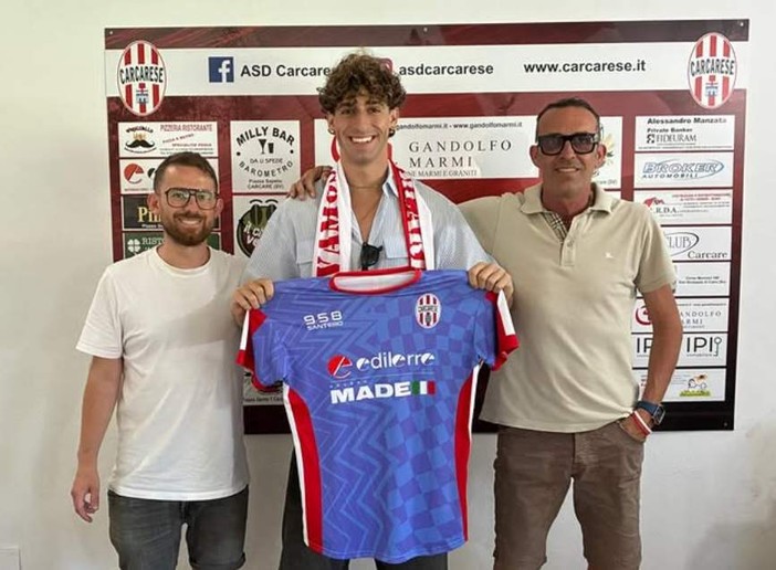 CARCARESE Ecco il primo acquisto ufficiale CARCARESE Ecco il primo acquisto ufficiale