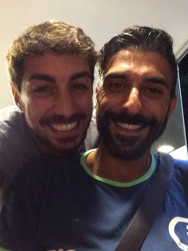 Cannizzaro con Ferraro, uno dei suoi nominati Cannizzaro con Ferraro, uno dei suoi nominati