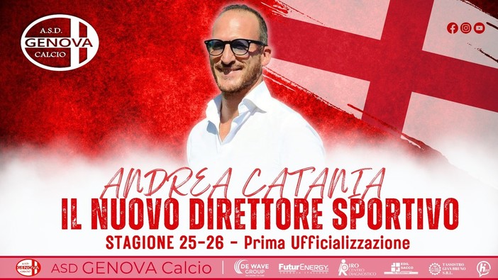 GENOVA CALCIO Ufficializzato il nome del nuovo DS