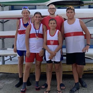 CANOTTIERI SABAZIA Due ori per Noemi Scordino a San Giorgio di Nogaro