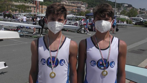 CANOTTAGGIO Rowing Club Genovese e Canottieri Sanremo: pioggia di successi alla seconda regata di Pra’