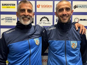 GIANLUCA POGGI CON MISTER CORRADI