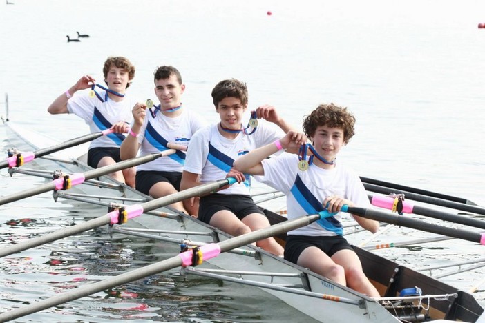 CANOTTAGGIO Candia: nove vittorie per il Rowing, due medaglie per la rappresentativa FIC Liguria