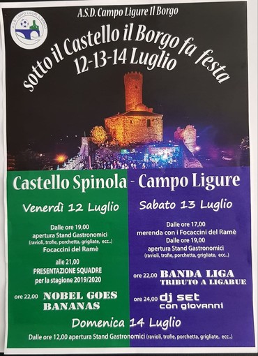 CAMPO LIGURE IL BORGO Tre giorni di festa