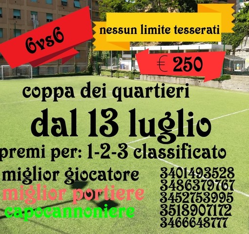 COPPA QUARTIERI 6 vs 6 in Via Lugo