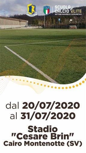 LA CAIRESE ORGANIZZA IL SUMMER SOCCER CAMP 2020: TUTTE LE INFO UTILI