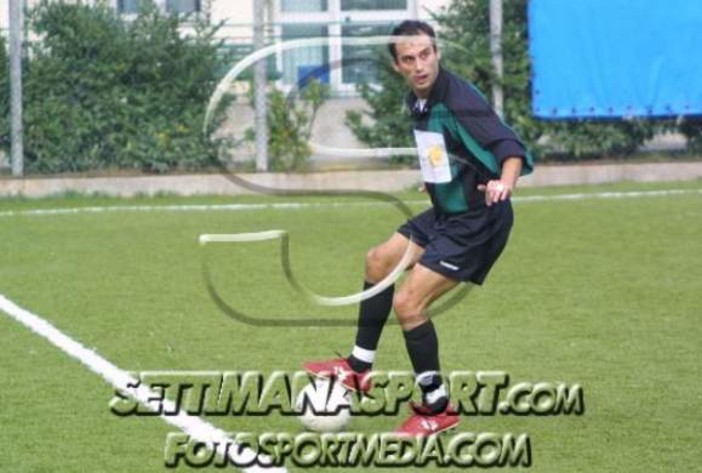 Marco nel 2003 con la maglia della Corniglianese