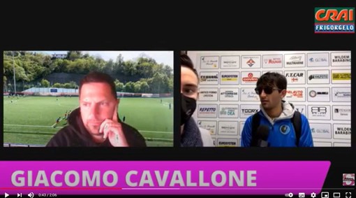 VIDEO/GIACOMO CAVALLONE dopo Campomorone-Varazze