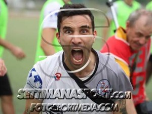 Michele esulta dopo il gol segnato al Brugnato, citato nell'intervista