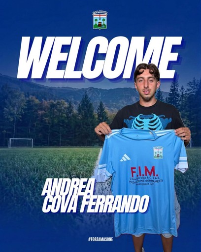 MASONE Benvenuto ad Andrea Cova Ferrando MASONE Benvenuto ad Andrea Cova Ferrando