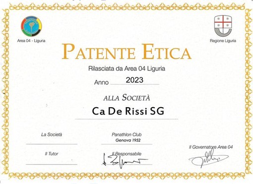 CADERISSI La replica del presidente Graffione alle dichiarazioni di Meledina