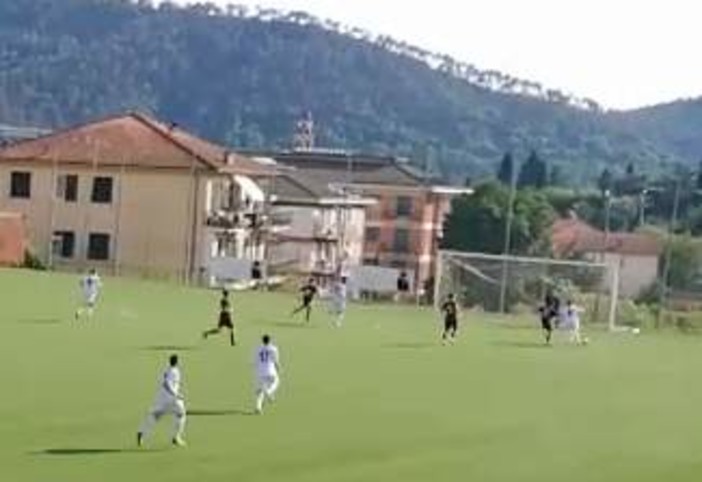 VIDEO - Il gol di Nicolò D'Amelio in Casarza-Goliardica