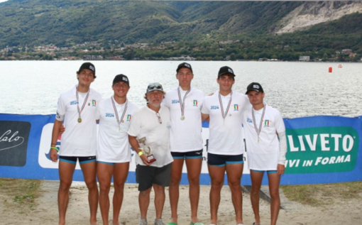 CANOTTAGGIO Tricolori Coastal: Murcarolo campione d’Italia nel 4 di coppia, poker di medaglie Sanremo