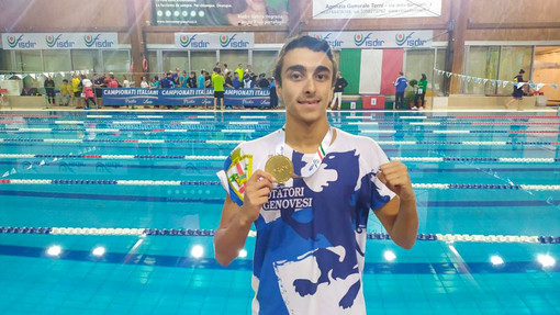 NUOTO PARALIMPICO Tripletta d'oro per Federico Minnai agli Italiani Fisdir in vasca corta