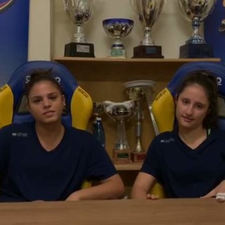 VIDEO Elena Bottino ed Elisabetta Cappellino presentano il match d'esordio della Subaru Olympia