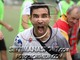 Michele esulta dopo il gol segnato al Brugnato, citato nell'intervista