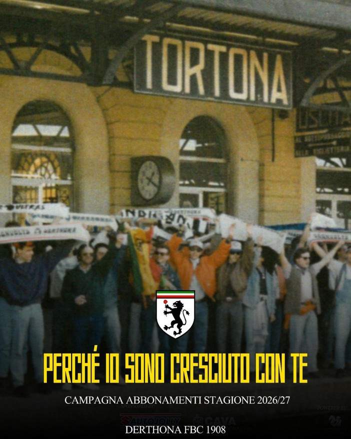 DERTHONA Al via la Campagna Abbonamenti 2026-27 DERTHONA Al via la Campagna Abbonamenti 2026-27