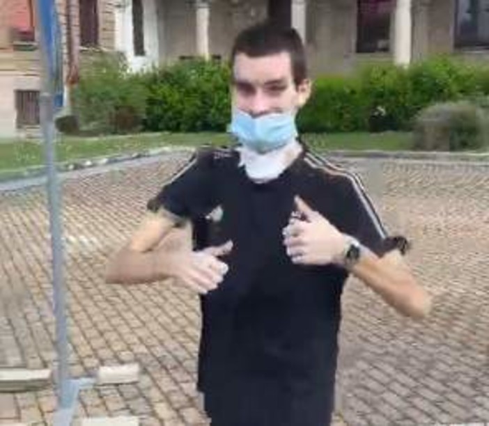VIDEO La prima corsetta di Leonardo Dascanio!